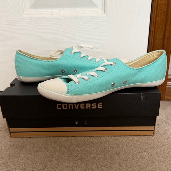 Converse Shoes - Converse Women's Aqua Canvas Sneakers